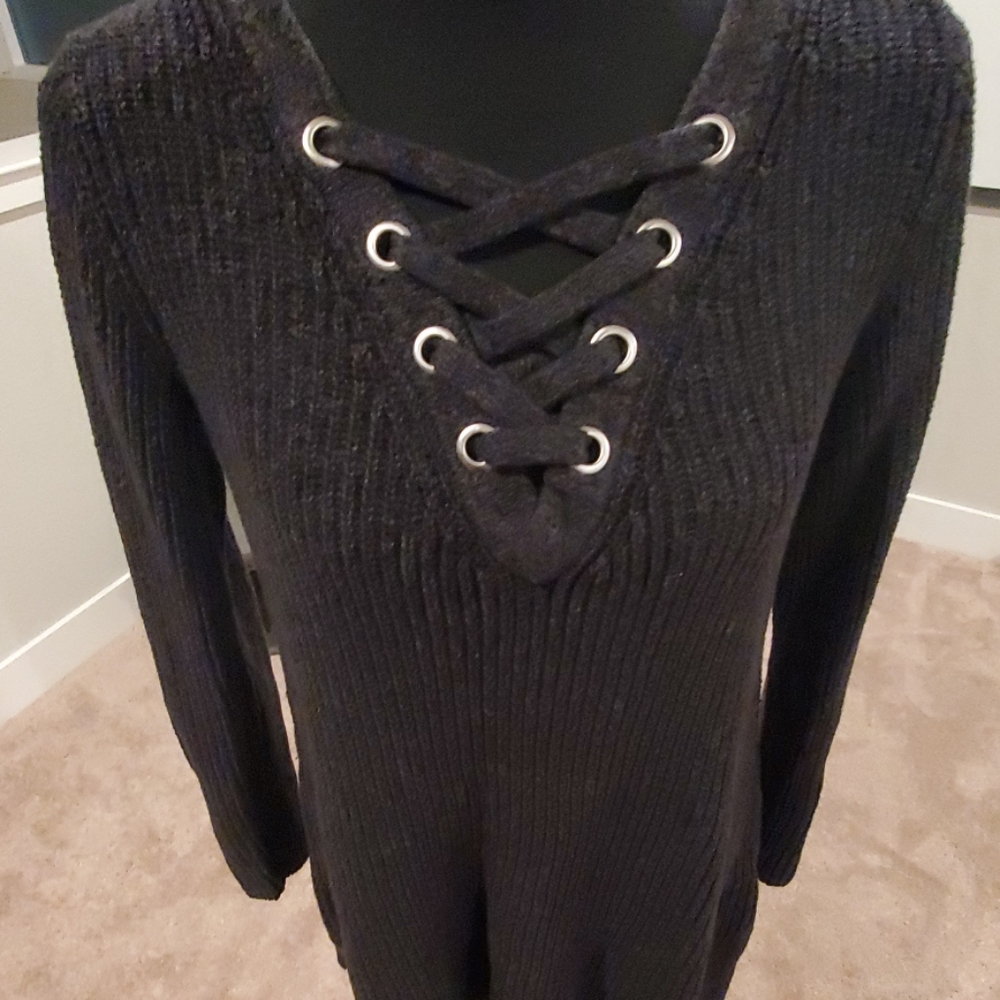 Style & Co Crisscross Sweater